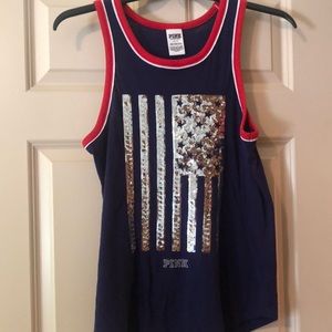 American Flag Tank Top